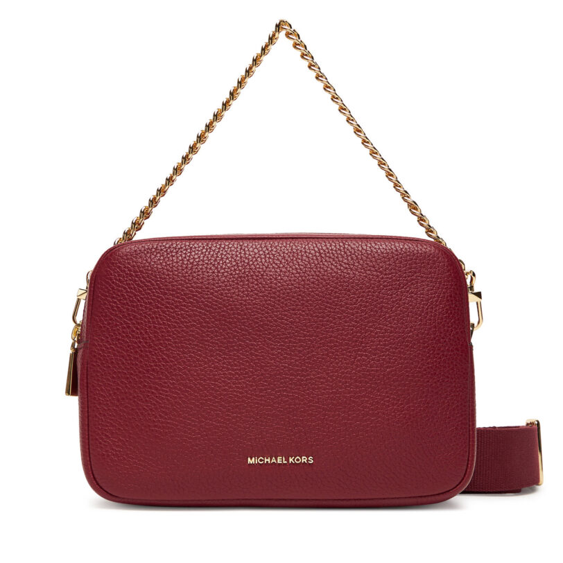 Дамска чанта MICHAEL Michael Kors Bryant 32S5GYTC5L Бордо цвят на ниска цена