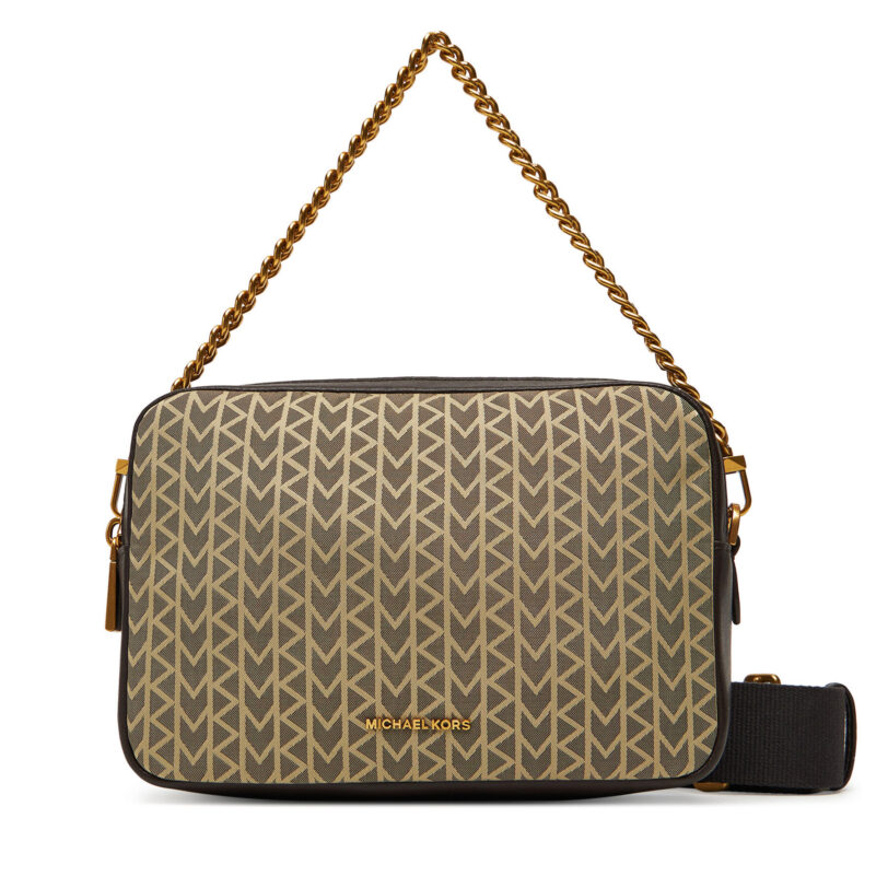Дамска чанта MICHAEL Michael Kors Bryant 32T5AYTC6O Кафяв цвят на ниска цена