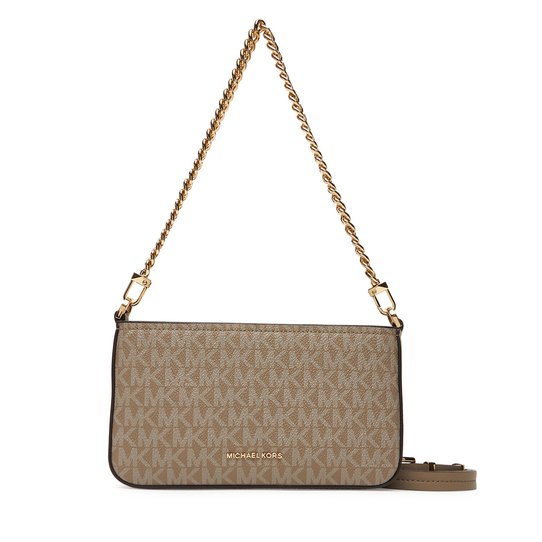 Дамска чанта MICHAEL Michael Kors Bryant Small 32T5GYTU1V Бежов цвят на ниска цена