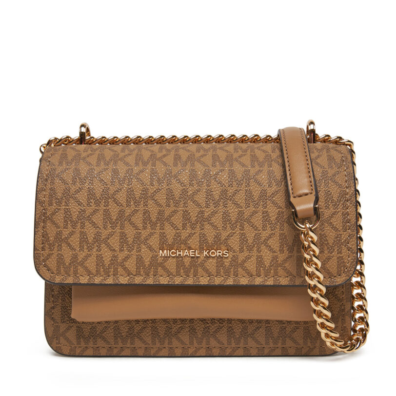 Дамска чанта MICHAEL Michael Kors Claire 32R5GC7C1V Кафяв цвят на ниска цена