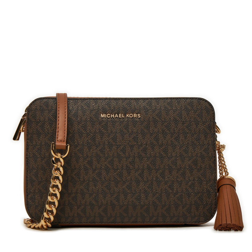 Дамска чанта MICHAEL Michael Kors Crossbodies 32F8GF5M2B Кафяв цвят на ниска цена