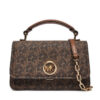 Дамска чанта MICHAEL Michael Kors Delancey 32T4GD8C5B Кафяв цвят на ниска цена
