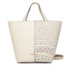 Дамска чанта MICHAEL Michael Kors Flora 30T5GFFT2B Бежов цвят на ниска цена