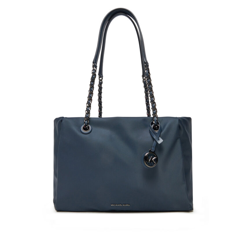 Дамска чанта MICHAEL Michael Kors Georgia 30R5SIOT1C Тъмносин цвят на ниска цена