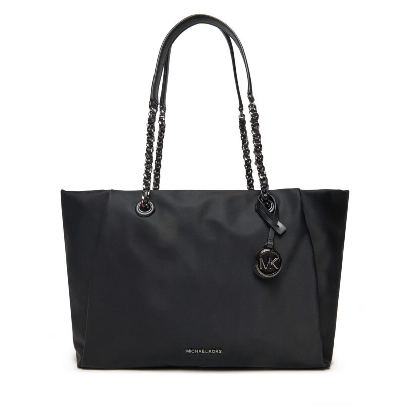 Дамска чанта MICHAEL Michael Kors Georgia 30R5SIOT1C Черен цвят на ниска цена