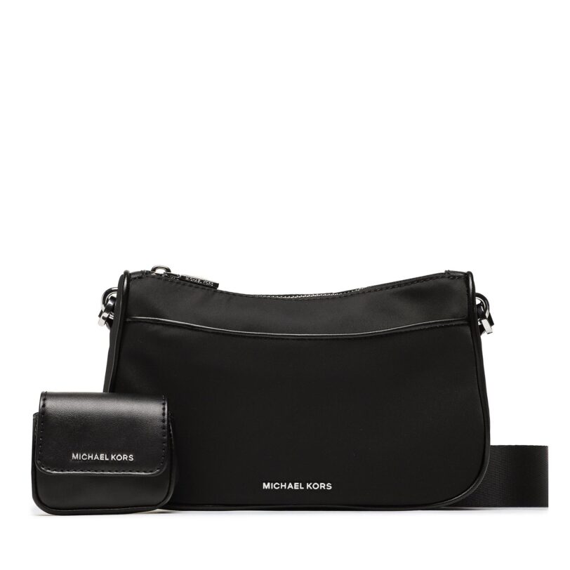 Дамска чанта MICHAEL Michael Kors Jet Set 32R3SJ6C8C Черен цвят на ниска цена