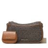 Дамска чанта MICHAEL Michael Kors Jet Set 32S3GJ6C8B Кафяв цвят на ниска цена