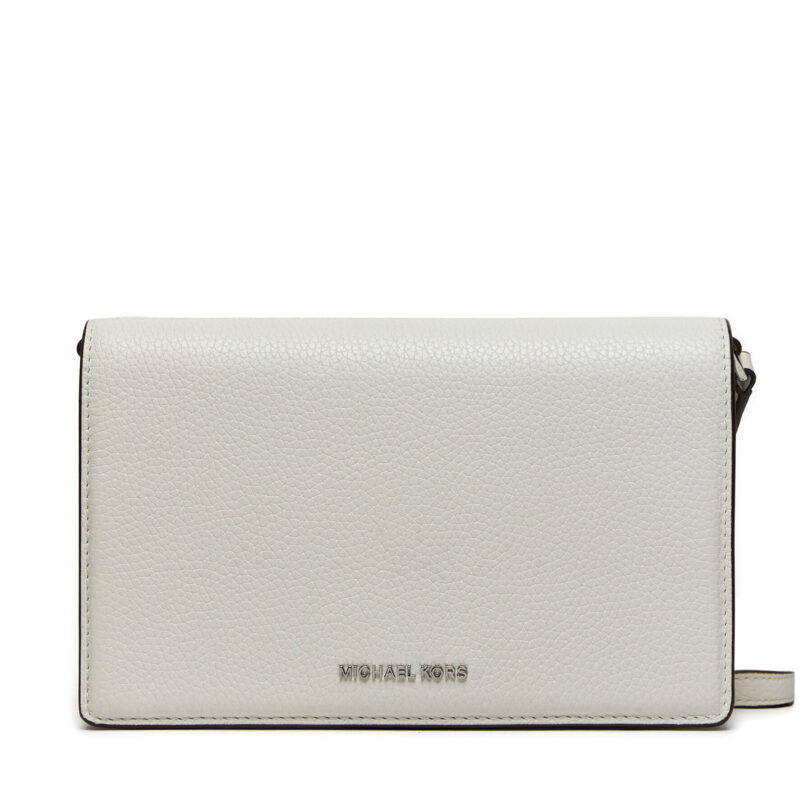 Дамска чанта MICHAEL Michael Kors Jet Set 32S4SJ6C6L Бял цвят на ниска цена