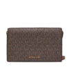 Дамска чанта MICHAEL Michael Kors Jet Set 32T4GJ6C6B Кафяв цвят на ниска цена