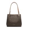 Дамска чанта MICHAEL Michael Kors Kensington 30F3G8KT7B Кафяв цвят на ниска цена