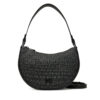 Дамска чанта MICHAEL Michael Kors Kyla 32T5T8QU1B Черен цвят на ниска цена