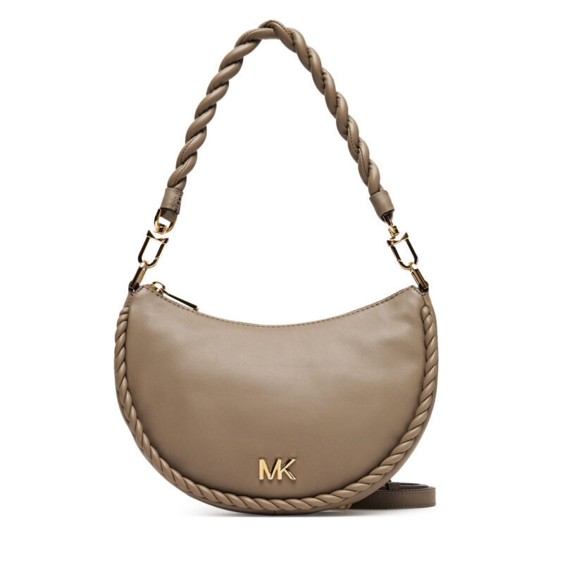 Дамска чанта MICHAEL Michael Kors Kyla Small 32T5G8QU1L Бежов цвят на ниска цена
