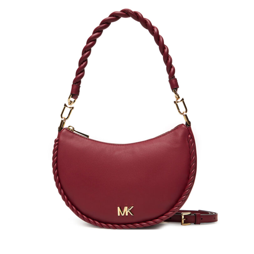 Дамска чанта MICHAEL Michael Kors Kyla Small 32T5G8QU1L Бордо цвят на ниска цена