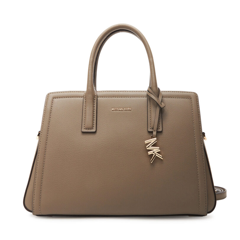 Дамска чанта MICHAEL Michael Kors Laila 30R5G9IS6L Бежов цвят на ниска цена