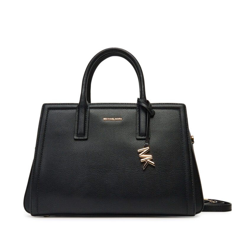 Дамска чанта MICHAEL Michael Kors Laila 30R5G9IS6L Черен цвят на ниска цена