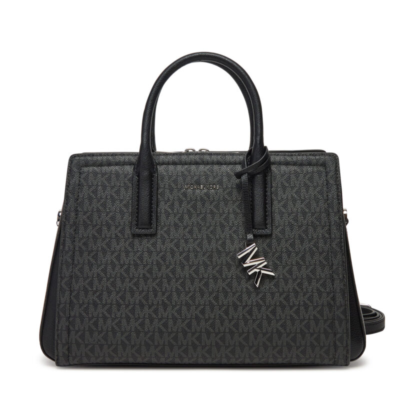 Дамска чанта MICHAEL Michael Kors Laila 30R5S9IS6B Черен цвят на ниска цена