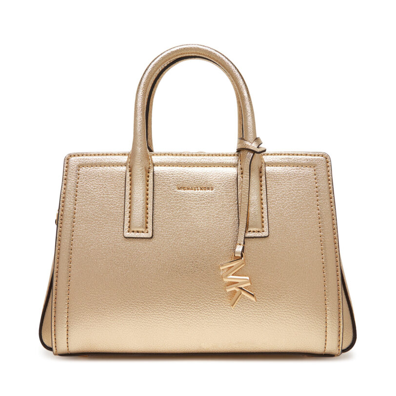 Дамска чанта MICHAEL Michael Kors Laila 30S5G9IS1M Златист цвят на ниска цена