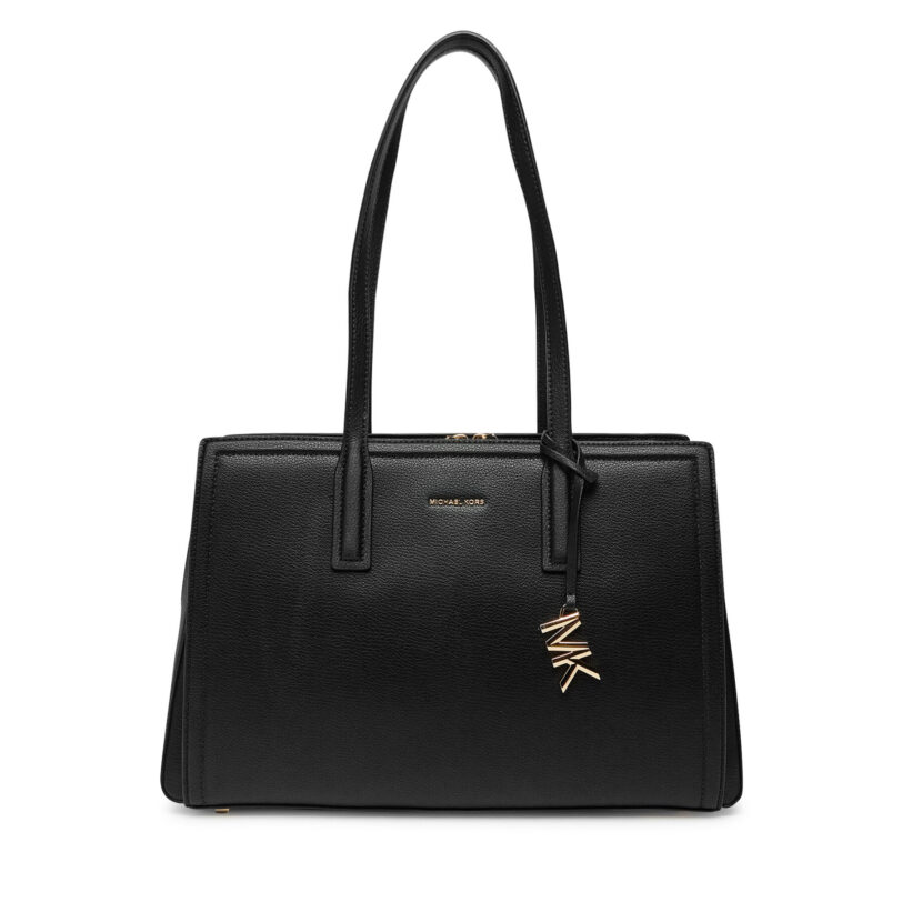 Дамска чанта MICHAEL Michael Kors Laila 30S5G9IT2L Черен цвят на ниска цена