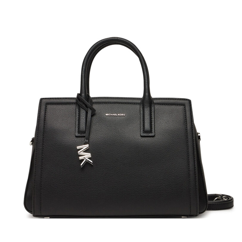 Дамска чанта MICHAEL Michael Kors Laila 30S5S9IS2L Черен цвят на ниска цена