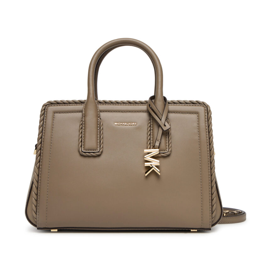 Дамска чанта MICHAEL Michael Kors Laila 30T5G9IS1L Бежов цвят на ниска цена