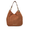 Дамска чанта MICHAEL Michael Kors Lillie  30F3G0LE3S Кафяв цвят на ниска цена