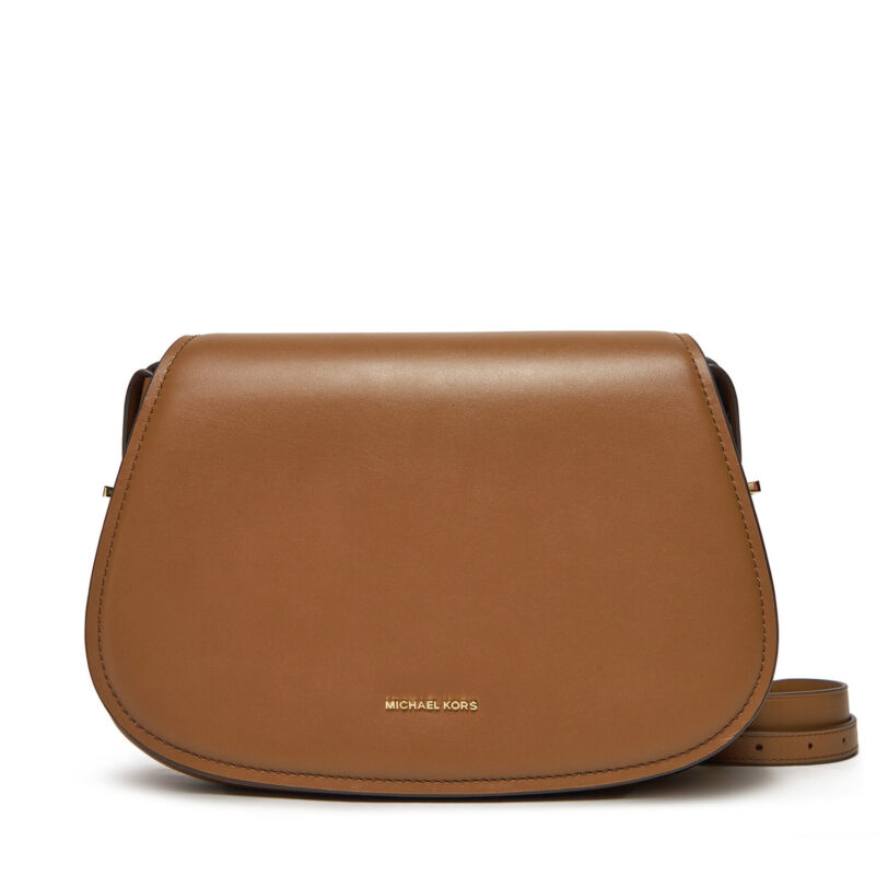 Дамска чанта MICHAEL Michael Kors Lydia 30R5GL0M2L Кафяв цвят на ниска цена