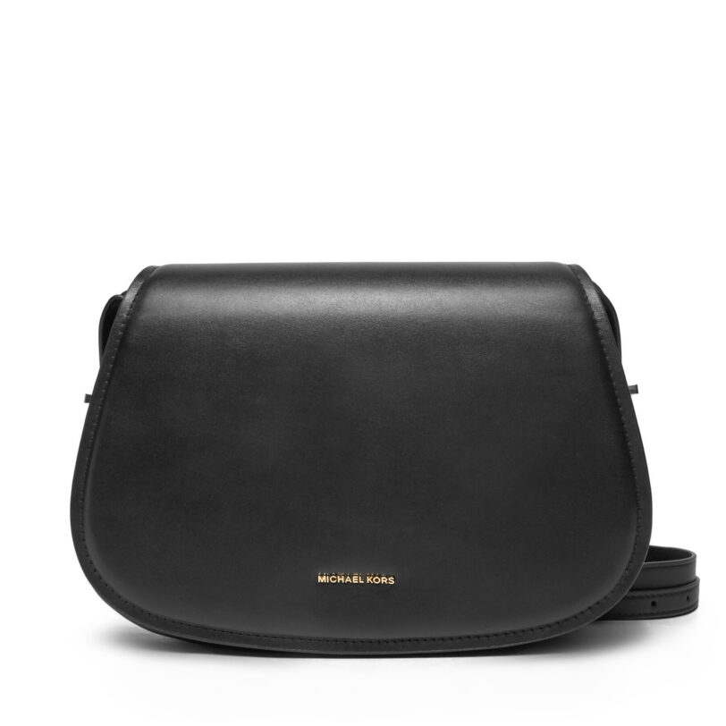 Дамска чанта MICHAEL Michael Kors Lydia 30R5GL0M2L Черен цвят на ниска цена