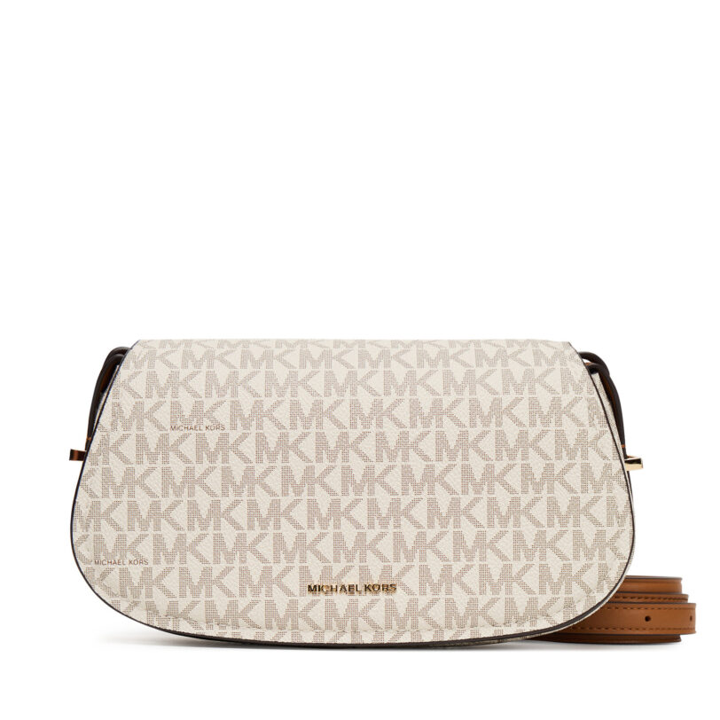 Дамска чанта MICHAEL Michael Kors Lydia 32S5GL0C1B Екрю цвят на ниска цена