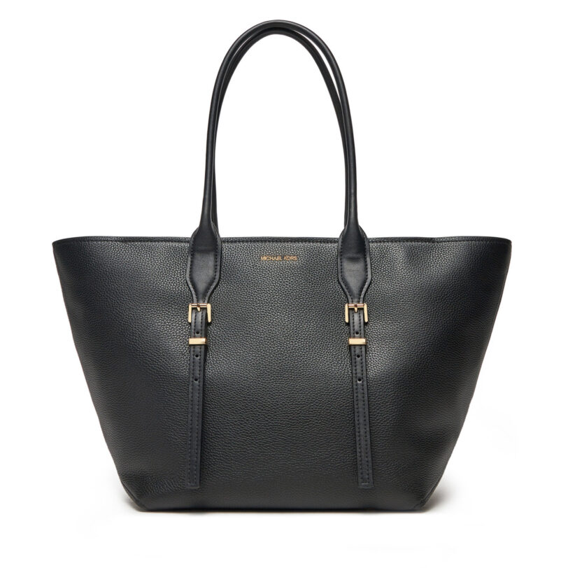 Дамска чанта MICHAEL Michael Kors Moore 30R5G9OT7L Черен цвят на ниска цена