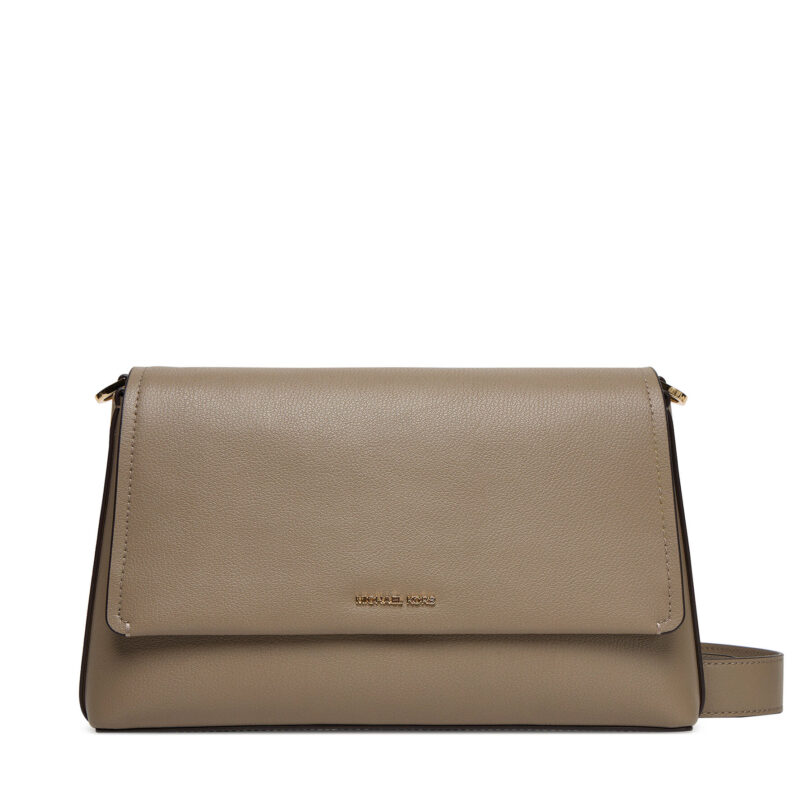 Дамска чанта MICHAEL Michael Kors Nessa 30T5G8ZM3L Бежов цвят на ниска цена