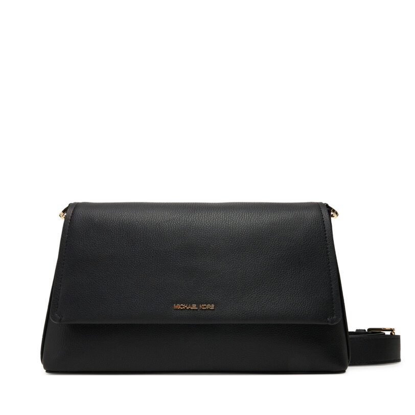 Дамска чанта MICHAEL Michael Kors Nessa 30T5G8ZM3L Черен цвят на ниска цена