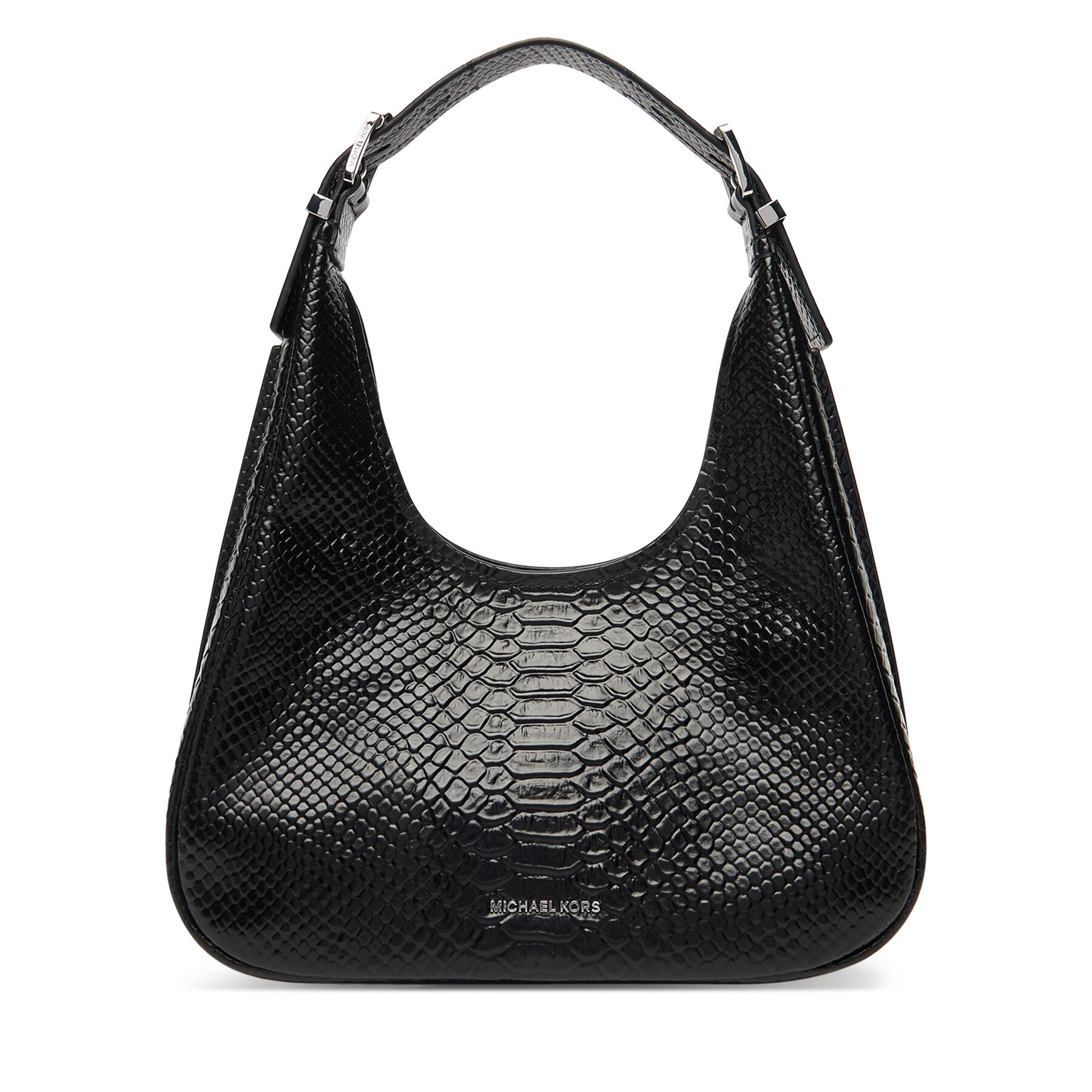 Дамска чанта MICHAEL Michael Kors Nolita 30T5SY5H1E Черен цвят на ниска цена