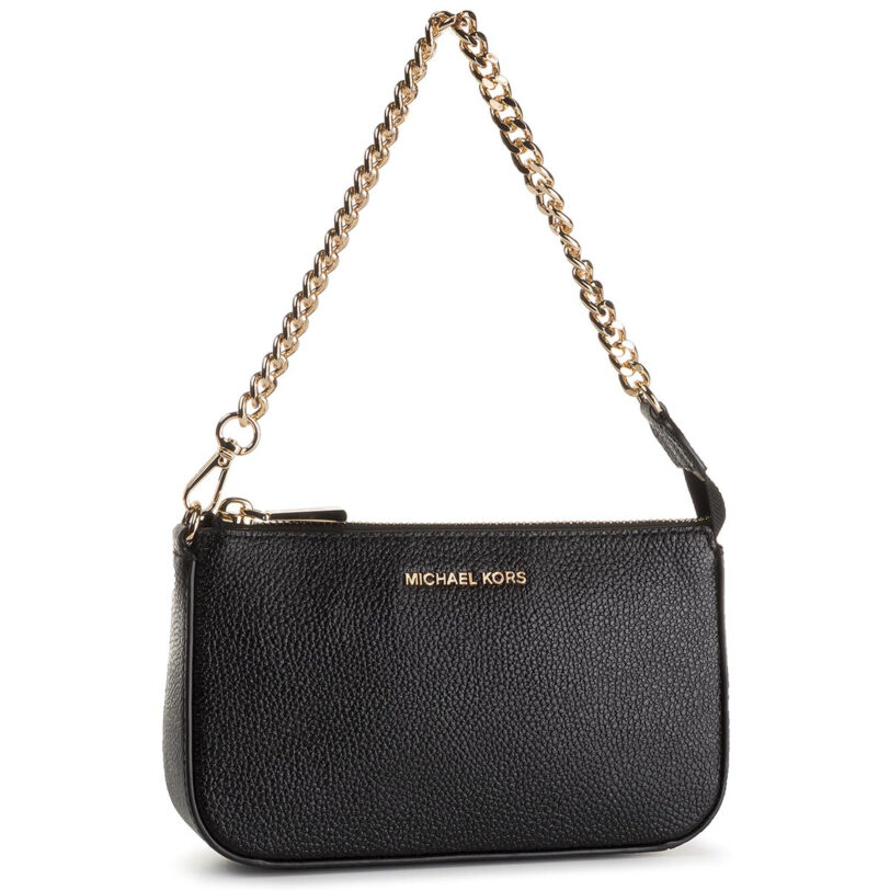 Дамска чанта MICHAEL Michael Kors Pouches & Clutches 32F7GFDW6L Черен цвят на ниска цена