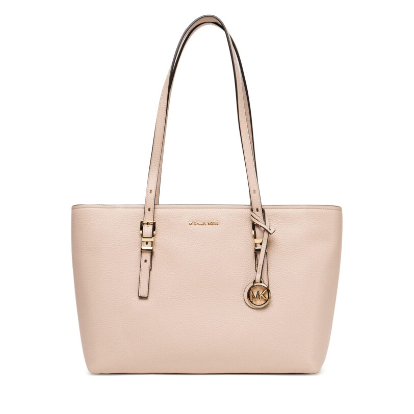 Дамска чанта MICHAEL Michael Kors Quinn 30T5GQNT2L Розов цвят на ниска цена