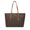 Дамска чанта MICHAEL Michael Kors Quinn 30T5GQNT9B Кафяв цвят на ниска цена