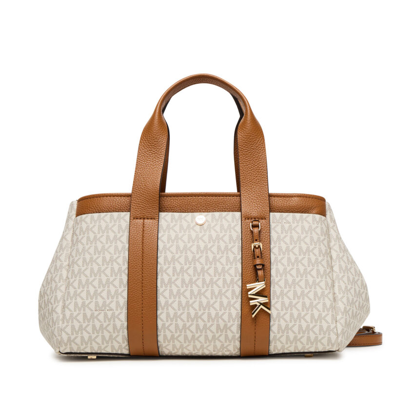 Дамска чанта MICHAEL Michael Kors Romee 30T5G1ZS1B Бежов цвят на ниска цена