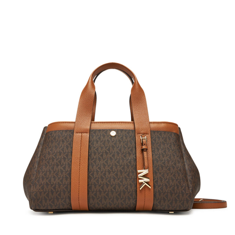 Дамска чанта MICHAEL Michael Kors Romee 30T5G1ZS1B Кафяв цвят на ниска цена