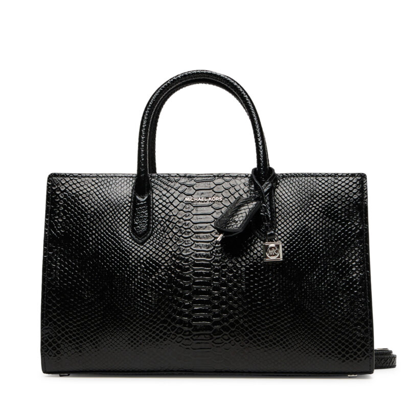 Дамска чанта MICHAEL Michael Kors Scarlett 30T5SETS2L Черен цвят на ниска цена