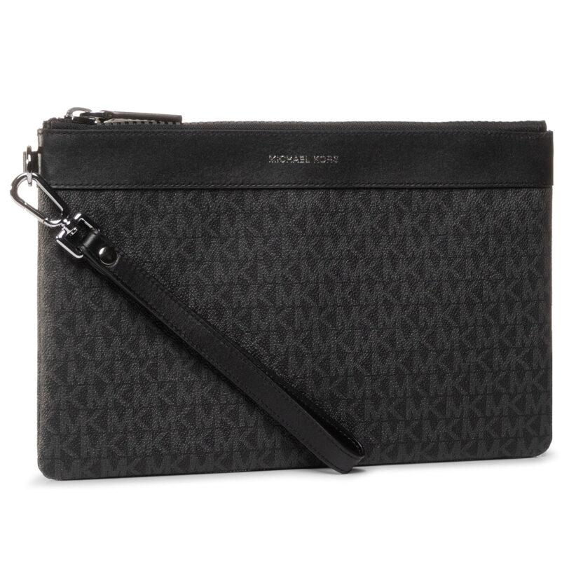 Дамска чанта MICHAEL Michael Kors Travel Pouch 33F9LACU2B Черен цвят на ниска цена