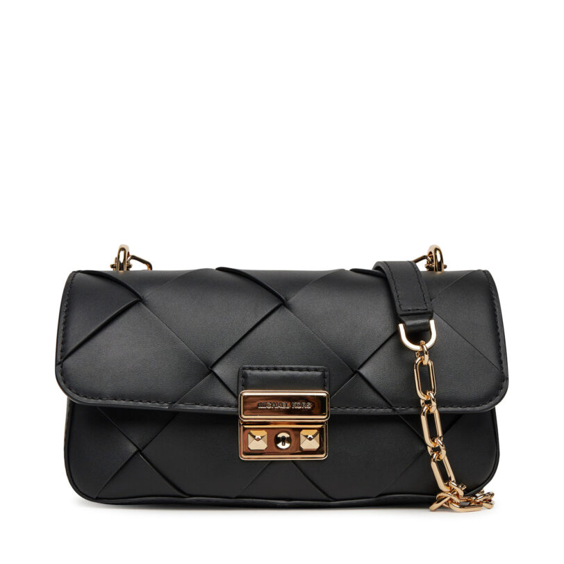 Дамска чанта MICHAEL Michael Kors Tribeca 30S5G2RL5L Черен цвят на ниска цена