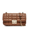 Дамска чанта MICHAEL Michael Kors Tribecca 30R4G2RL5L Кафяв цвят на ниска цена
