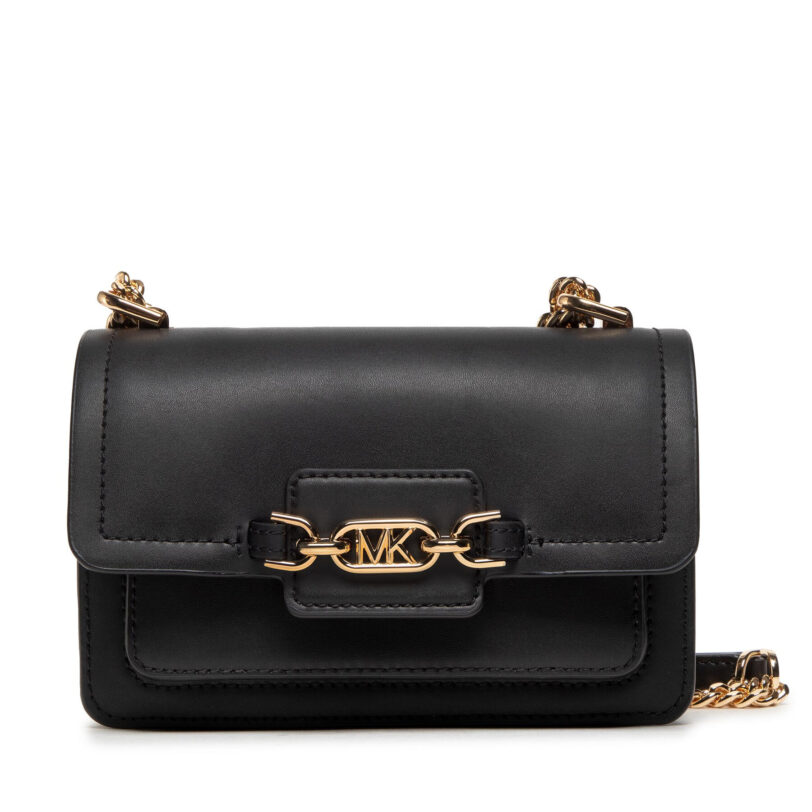 Дамска чанта MICHAEL Michael Kors Xs Body 32S2G7HC0L Черен цвят на ниска цена