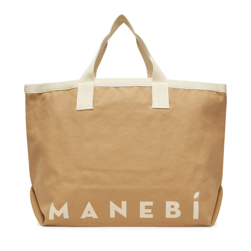 Дамска чанта Manebi B 0.4 EY Бежов цвят на ниска цена