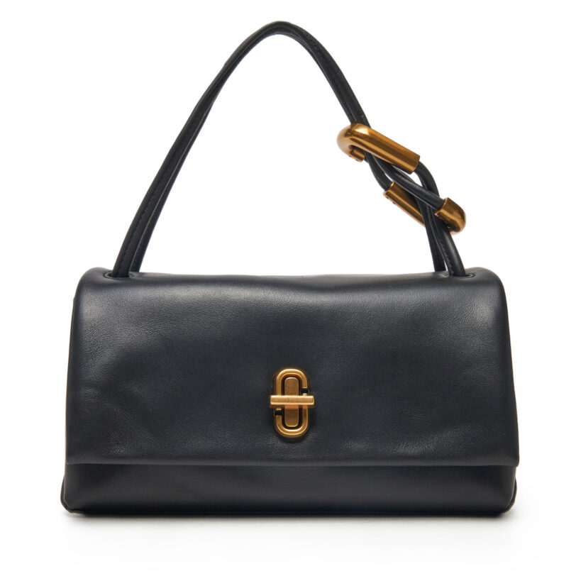 Дамска чанта Marc Jacobs The Mini Dual Bag 2F4HSH010H04 Черен цвят на ниска цена