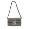 Дамска чанта Marc Jacobs The Rhinestone J Marc Mini Shoulder Bag H912M06RE22 Сребрист цвят на ниска цена
