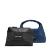 Дамска чанта Marc Jacobs The Sack Bag 2S5HSC021H03 Тъмносин цвят на ниска цена