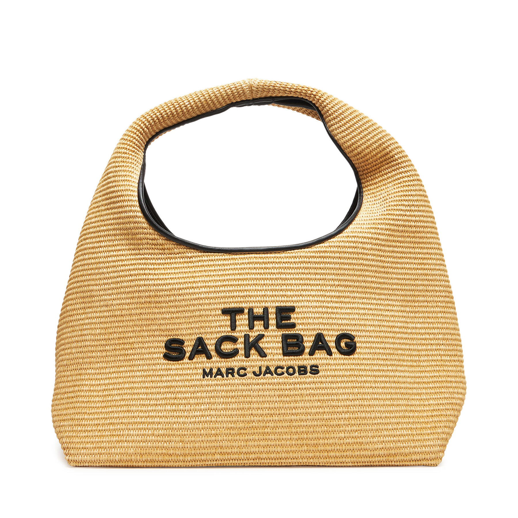 Дамска чанта Marc Jacobs The Woven Sack 2S4HSH053H03 Бежов цвят на ниска цена