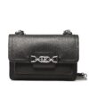 Дамска чанта Michael Kors Heather 32S2S7HC0L Черен цвят на ниска цена