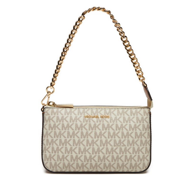 Дамска чанта Michael Kors Jet Set 32F1GJ6W6B Бежов цвят на ниска цена