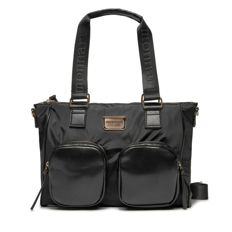 Дамска чанта Monnari BAG0330-020 Черен цвят на ниска цена